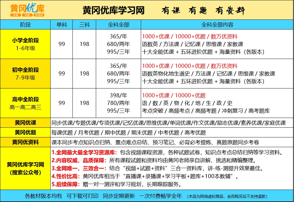 武汉黄冈优课